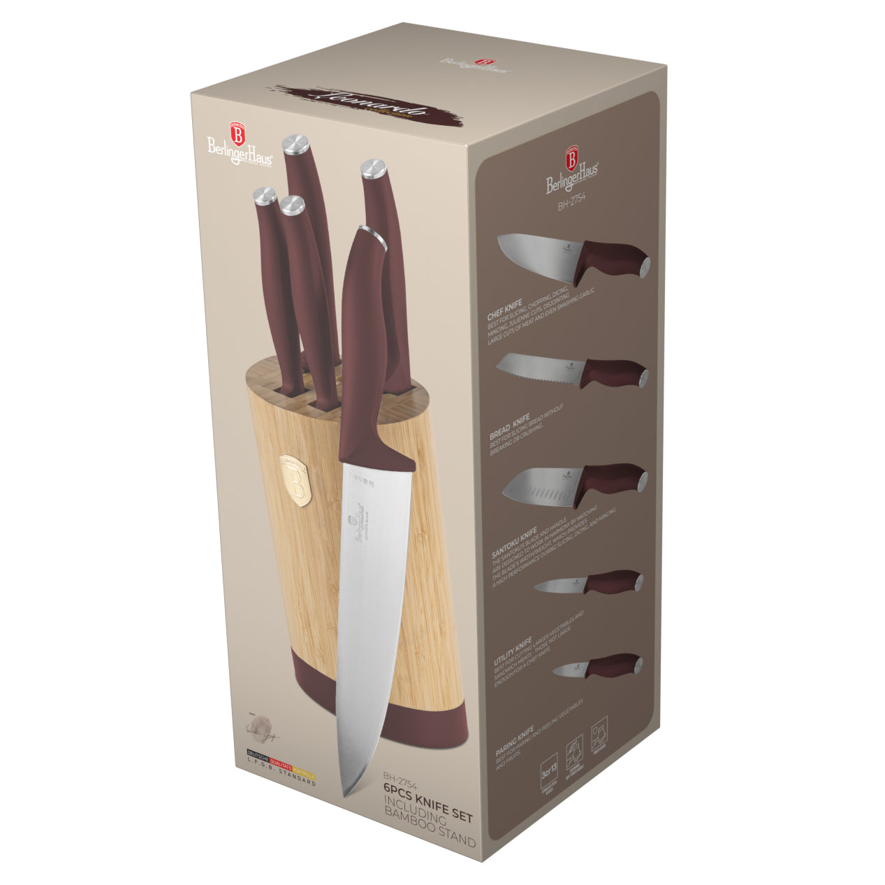 Set di Coltelli Berlinger Haus 6 Pezzi Leonardo