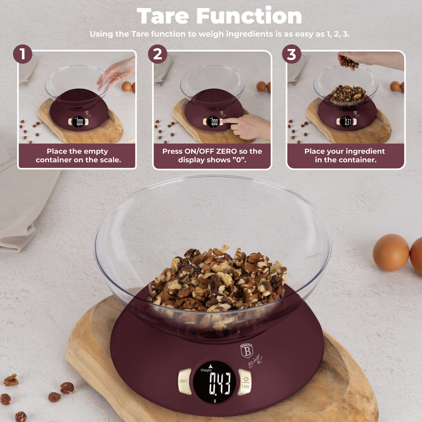 Bilancia da Cucina Berlinger Haus Leonardo