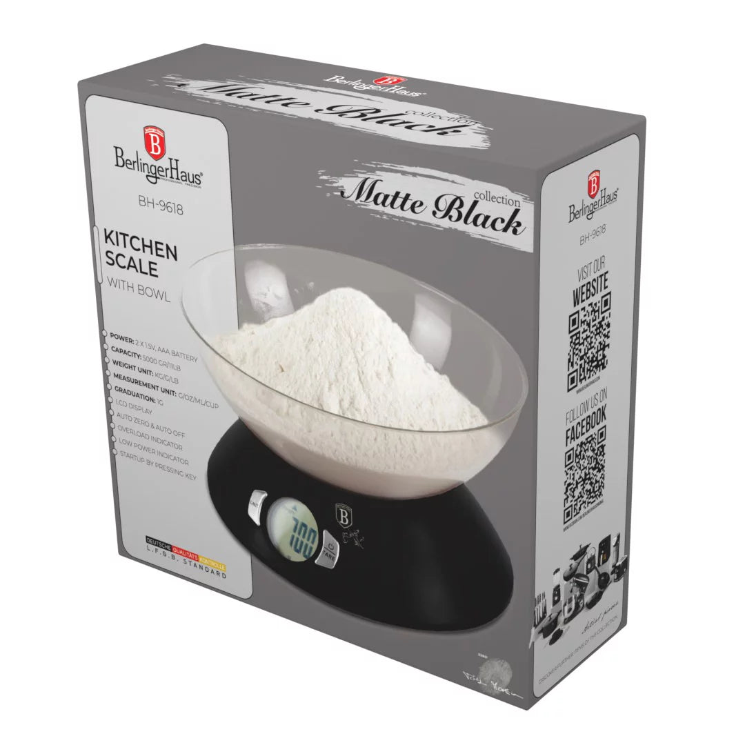 Bilancia da Cucina Berlinger Haus Nera