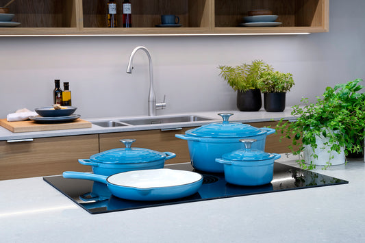 Cs Solingen Xanten pentola in ghisa blu - 26 cm | pentola in ghisa