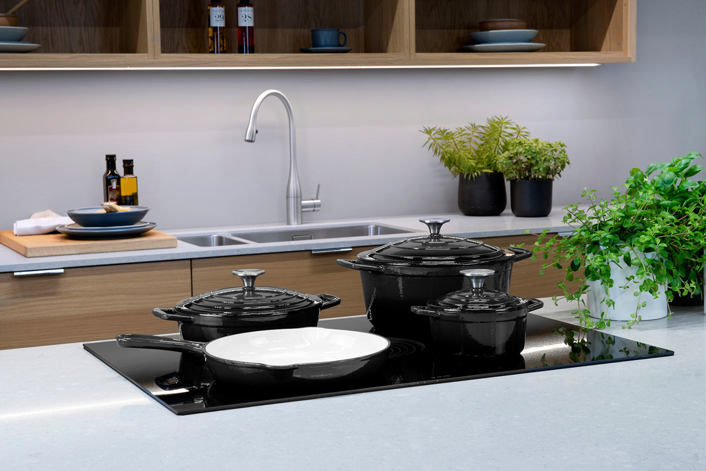 Padella in ghisa Cs Solingen Grigia - 26 cm