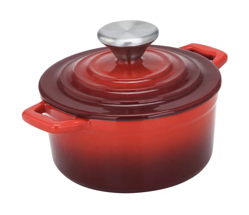 Pentola in ghisa Cs Solingen rossa - 14 cm