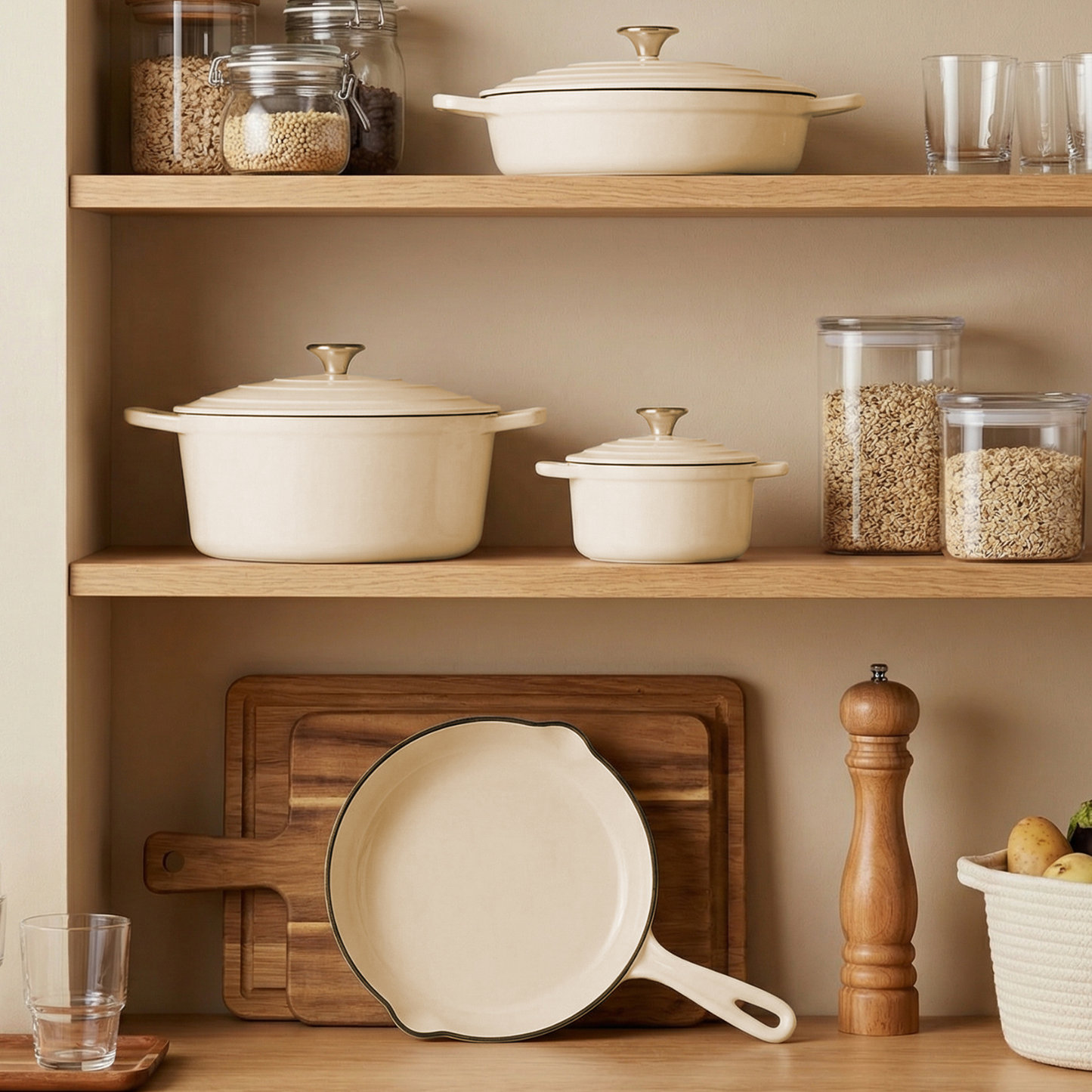 Set di Pentole in Ghisa CS Solingen – 7 Pezzi