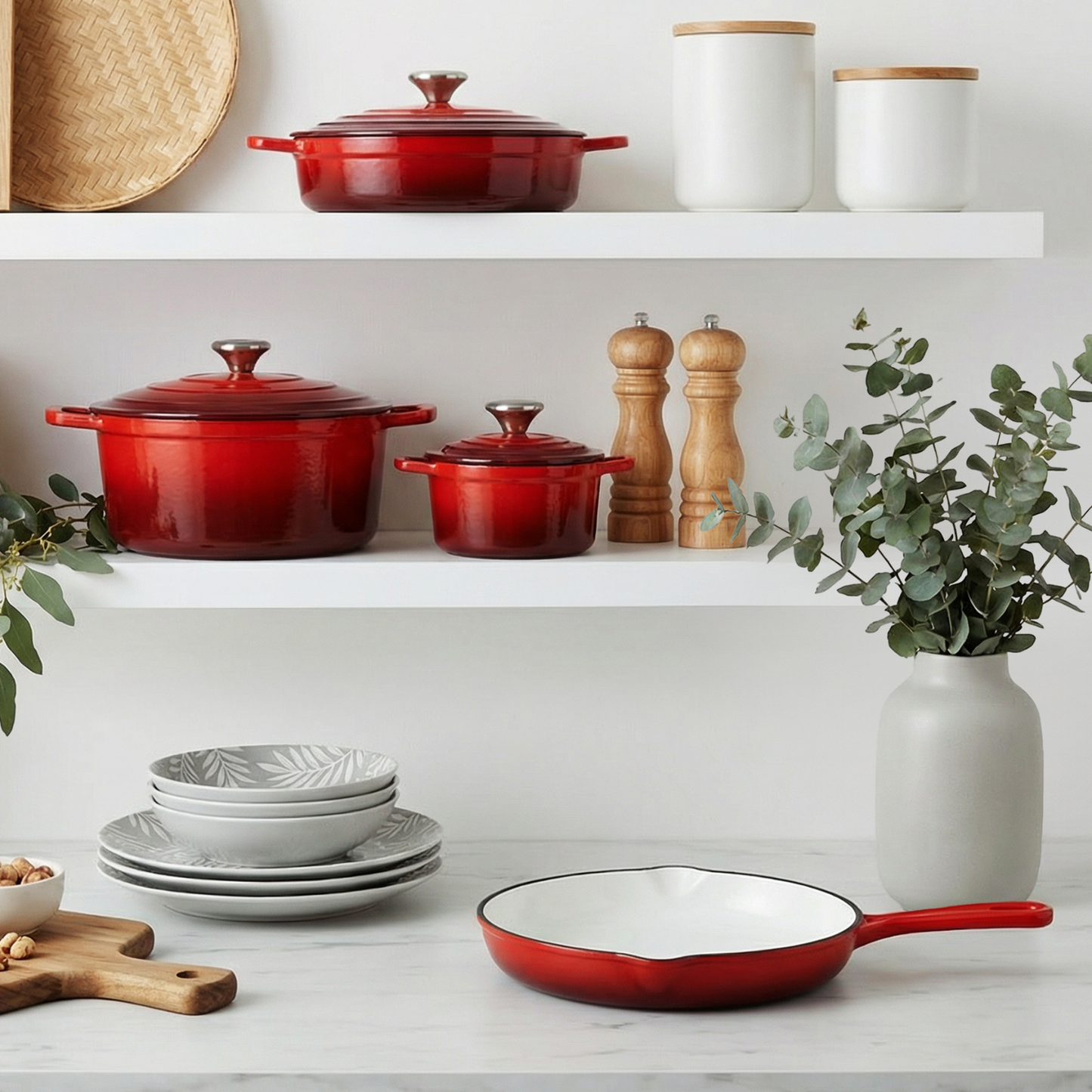 Set di Pentole in Ghisa CS Solingen – 7 Pezzi