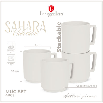 Berlinger Haus Sahara – Set di 4 Tazze