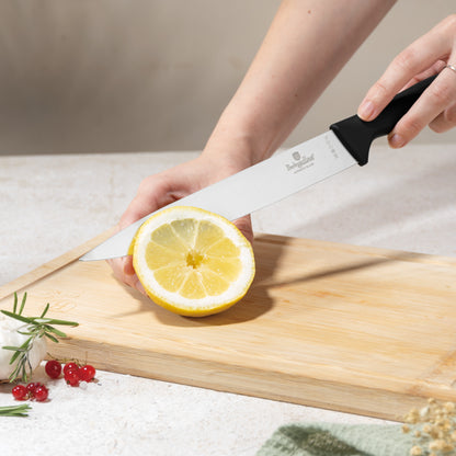 Set di Coltelli Neri Berlinger Haus con Tagliere in Bambù