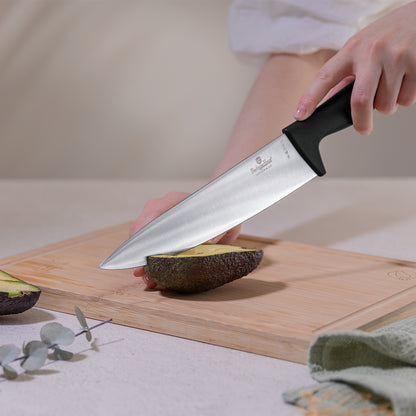 Set di Coltelli Neri Berlinger Haus con Tagliere in Bambù