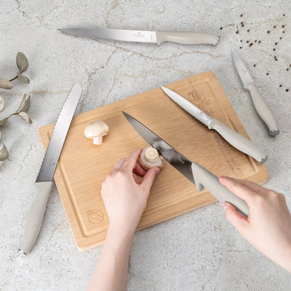 Set di Coltelli Berlinger Haus Sahara con Tagliere in Bambù