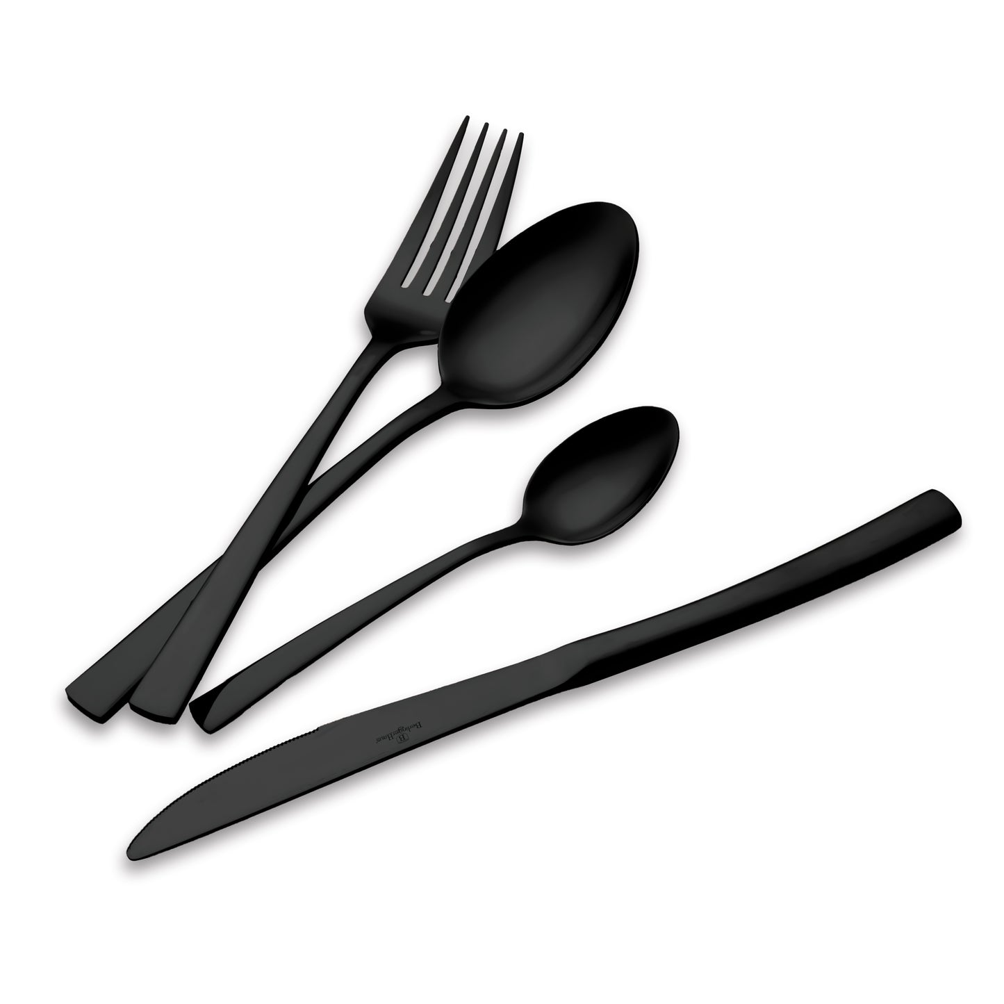 Set di Posate in Acciaio Inossidabile – Edizione Black Mirror (24 pezzi)