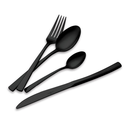 Set di Posate in Acciaio Inossidabile – Edizione Black Mirror (24 pezzi)