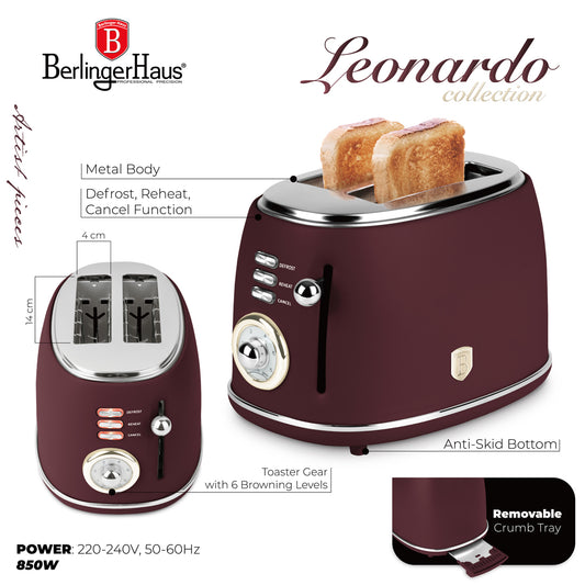 Tostapane Berlinger Haus BH9520 Leonardo