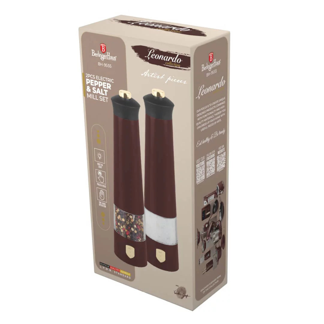 Berlinger Haus Macinapepe e Macinasale Elettrico Leonardo