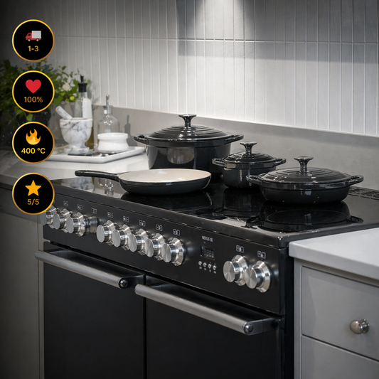 Set di Pentole in Ghisa CS Solingen – 7 Pezzi