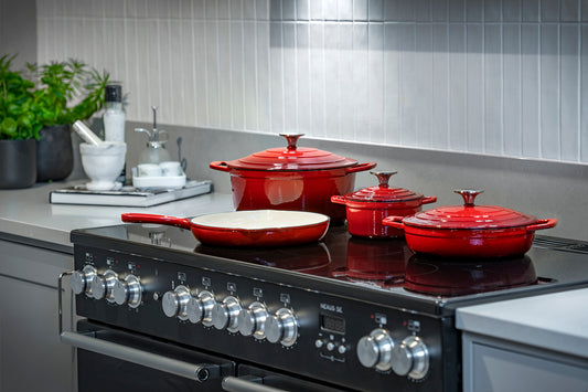 Cs Solingen Xanten Pentola in Ghisa Rossa - 26 cm | Pentola in Ghisa