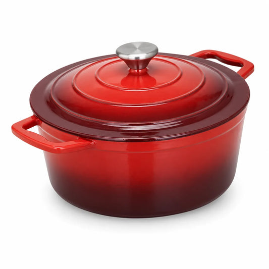 Cs Solingen Xanten Pentola in Ghisa Rossa - 26 cm | Pentola in Ghisa