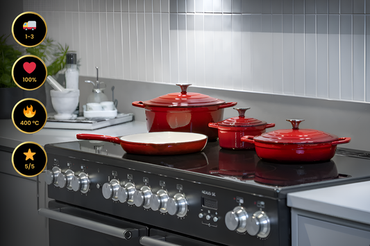 Set di Pentole in Ghisa CS Solingen – 7 Pezzi